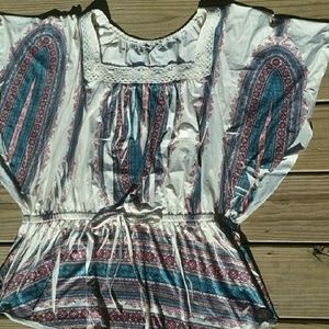 Wrangler Peplum Wide sleeve Top XXL